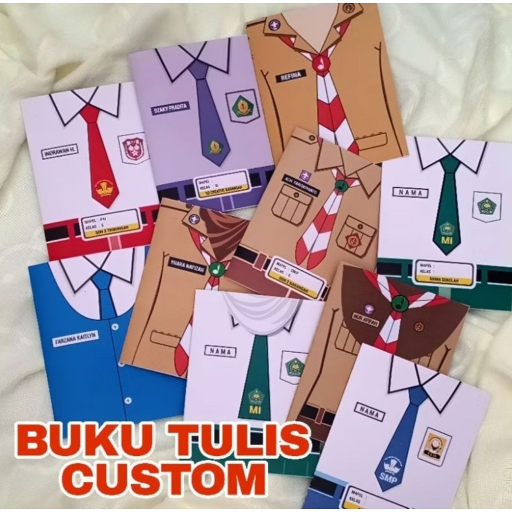 

BUKU COSTUM SERAGAM SEKOLAH (ISI 50L)