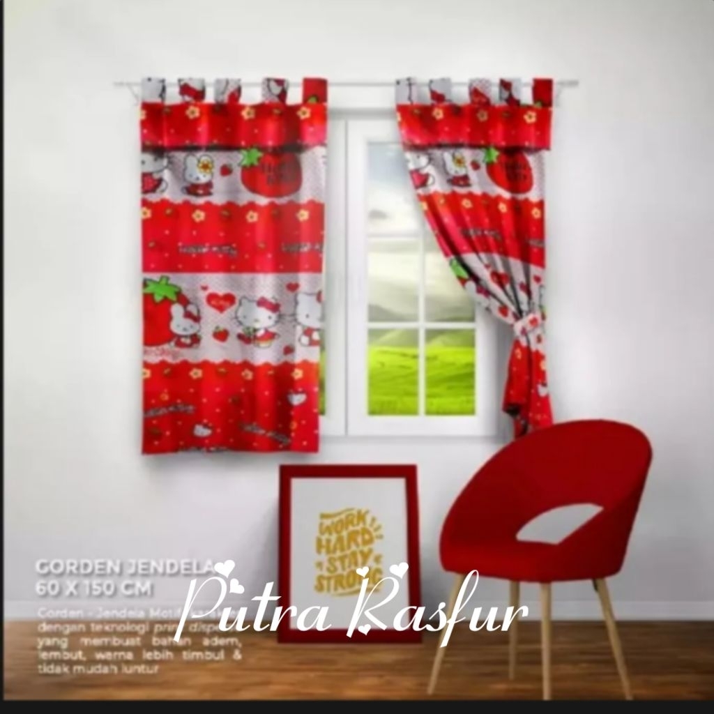 Gorden Jendela Karakter Minimalis