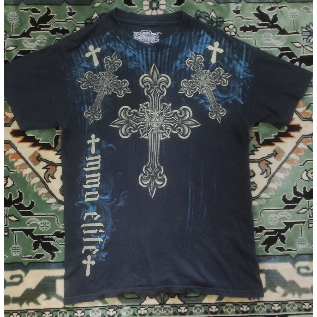 T-SHIRT MMA ELITE GRUNGE STYLE,Y2K.