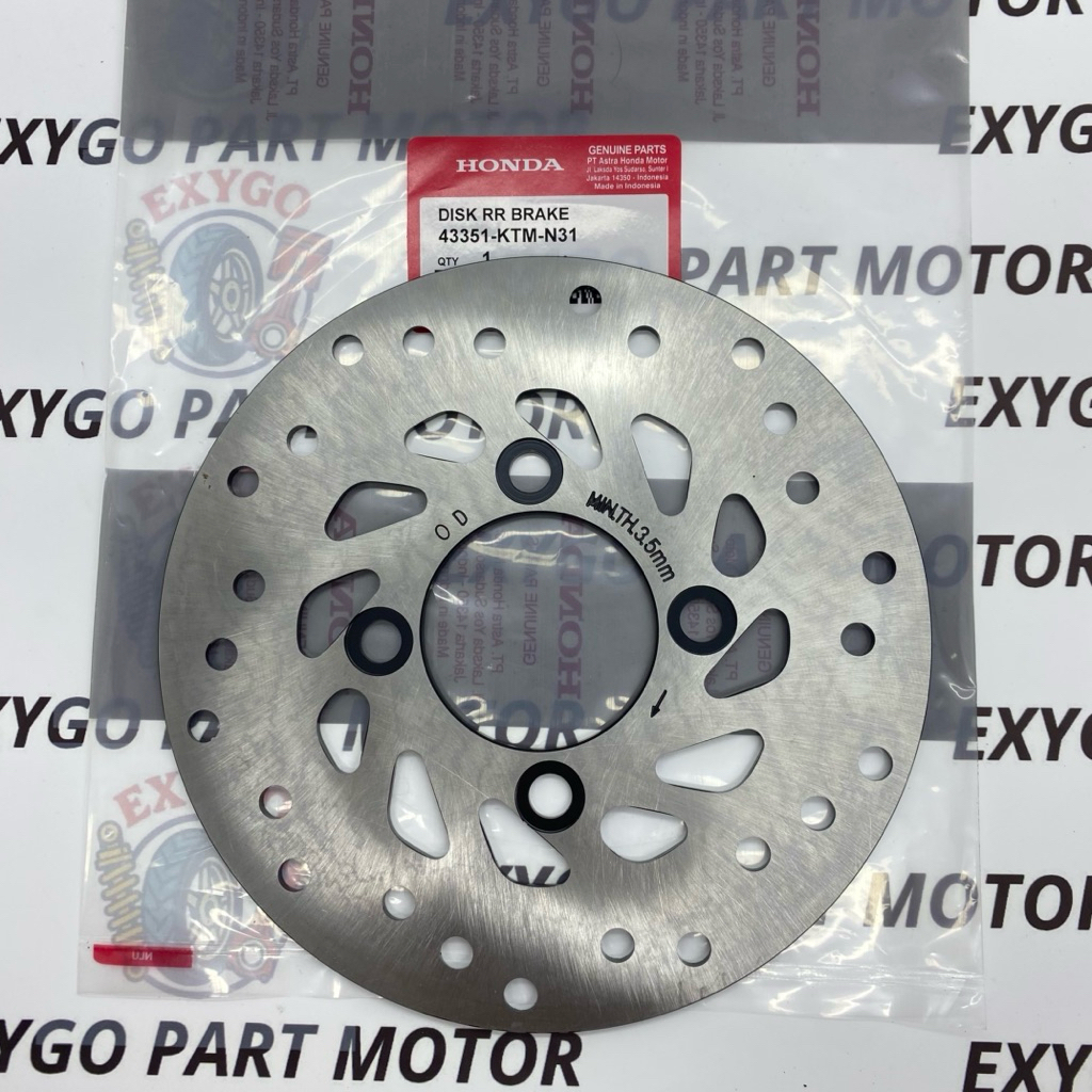Piringan Cakram Belakang Honda Supra X 125 43351-ktm-n31