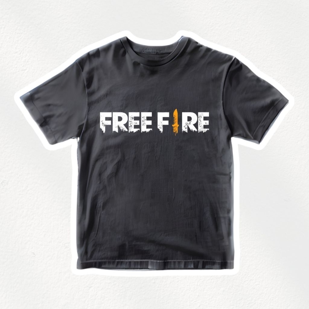 Kaos Anak FF - Game Free Fire - Kaos Anak Game - Kaos Anak Lucu