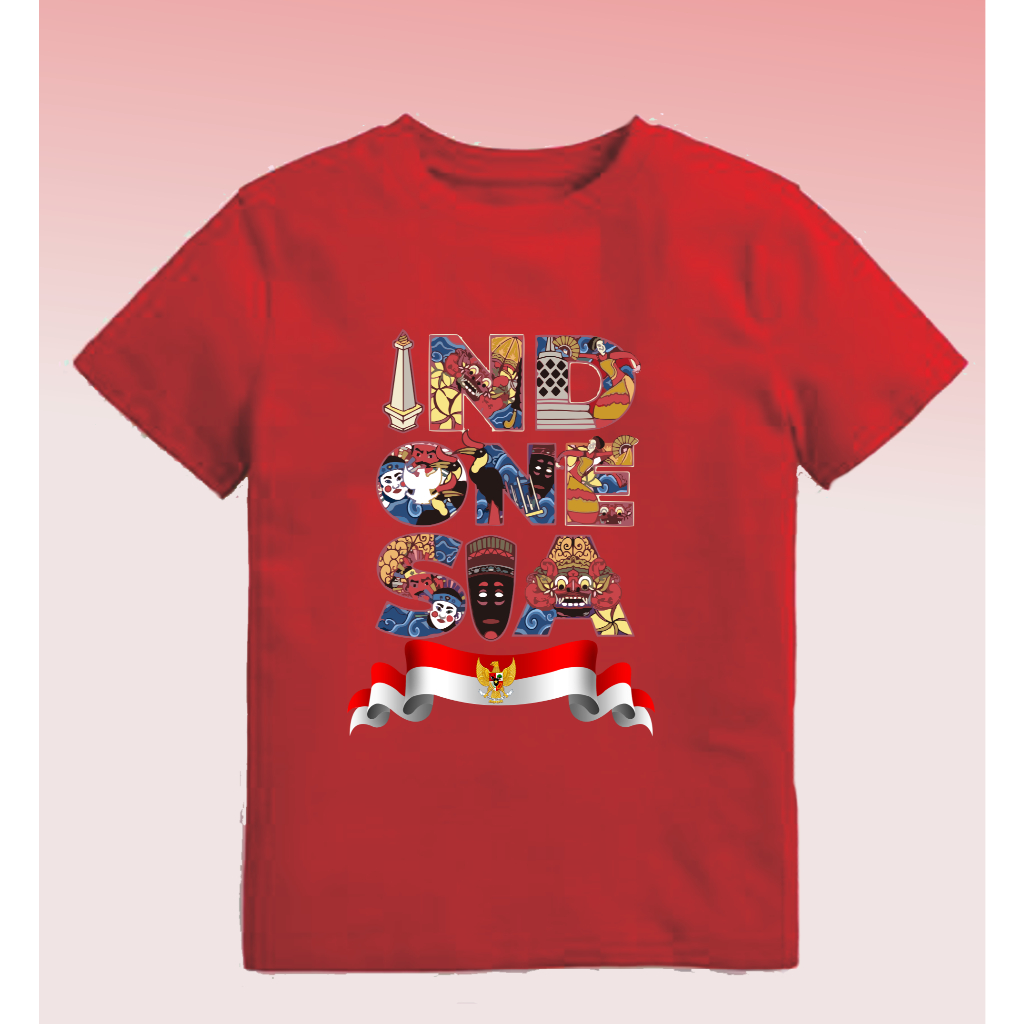 TSHIRT KAOS 17 AGUSTUS ANAK ANAK