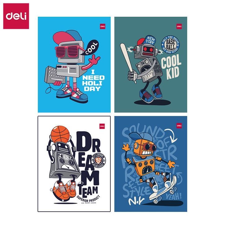 

DELI BUKU TULIS ISI 58 LEMBAR (1 PACK ISI 10)