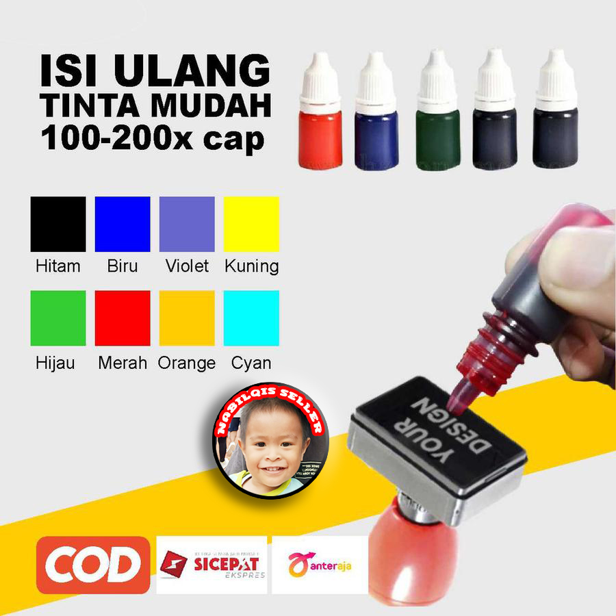 

TINTA STEMPEL OTOMATIS | STEMPEL FLASH