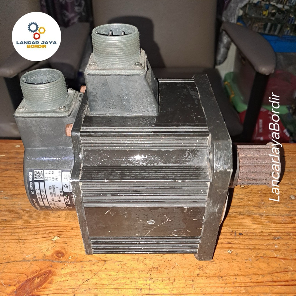 Dinamo Panasonic Servo Cabutan 1KW NEW Mesin Bordir