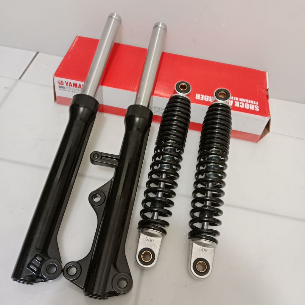 AS SHOCK DEPAN BELAKANG 5D9 VEGA ZR VEGA R NEW JUPITER Z NEW SEPASANG ORI_KANAN KIRI