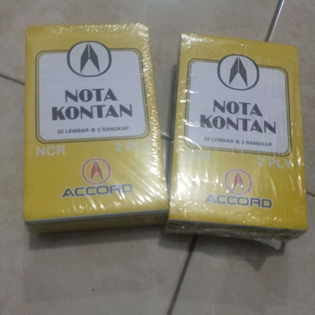 

nota kontan 2 ply