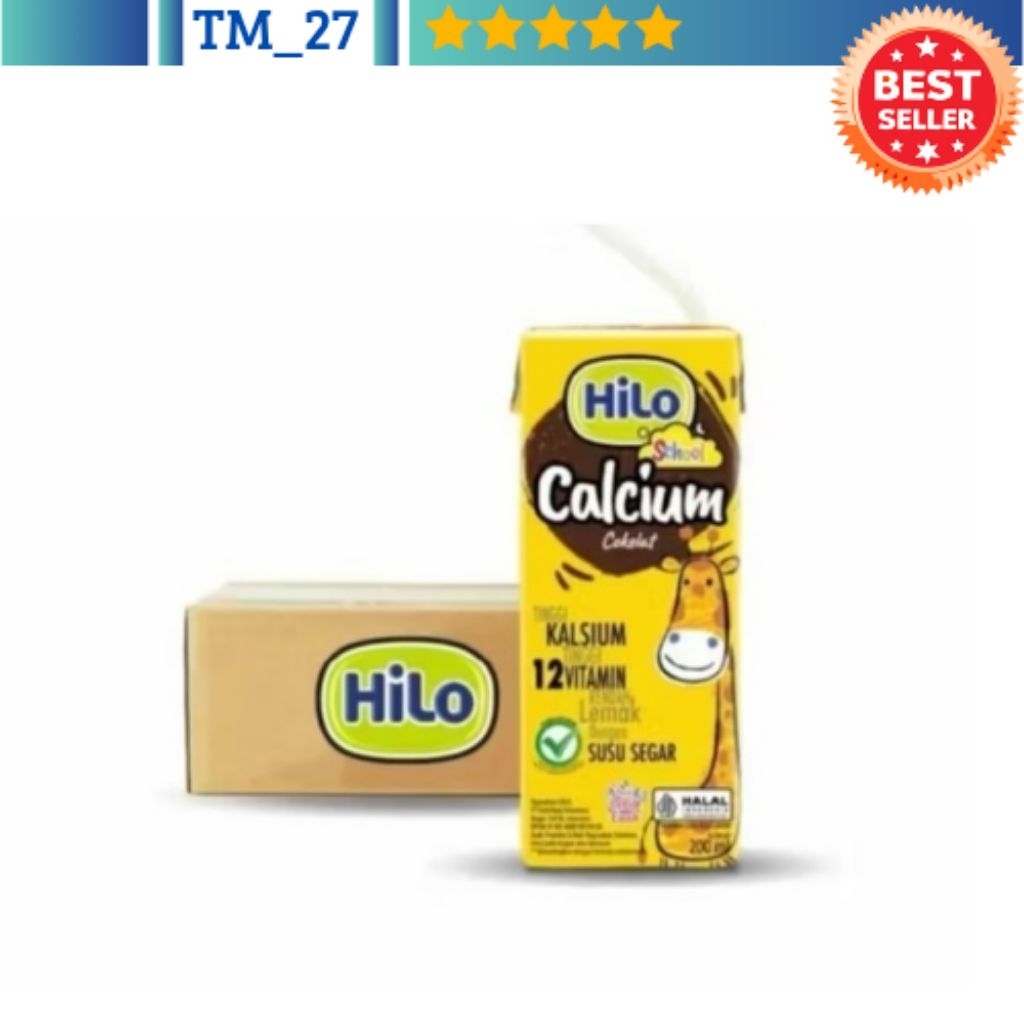 

Susu HILO School cokelat 200ml 1 dus isi 24 pc