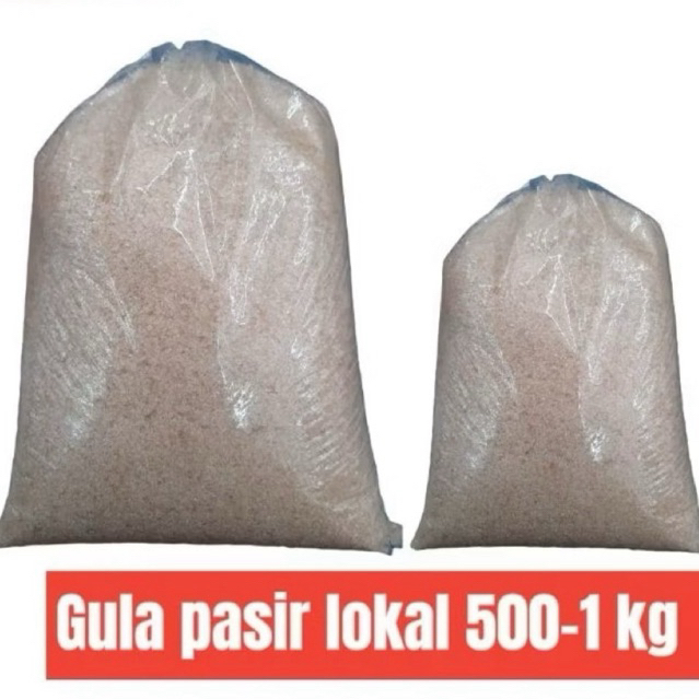 

Gula Pasir Lokal 500 Gram - 1 Kg / Sugar