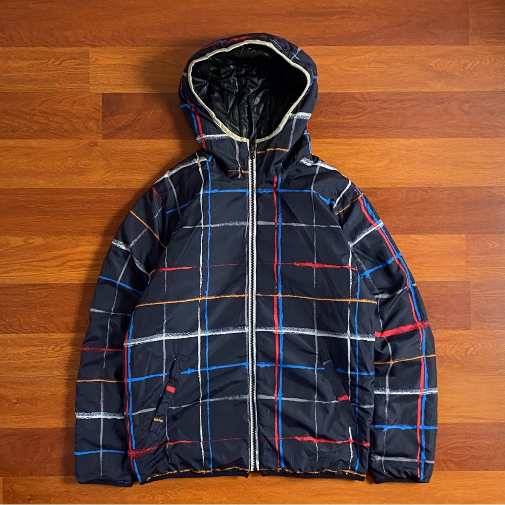 Billabong reversibel quilte jacket ( L ) pria