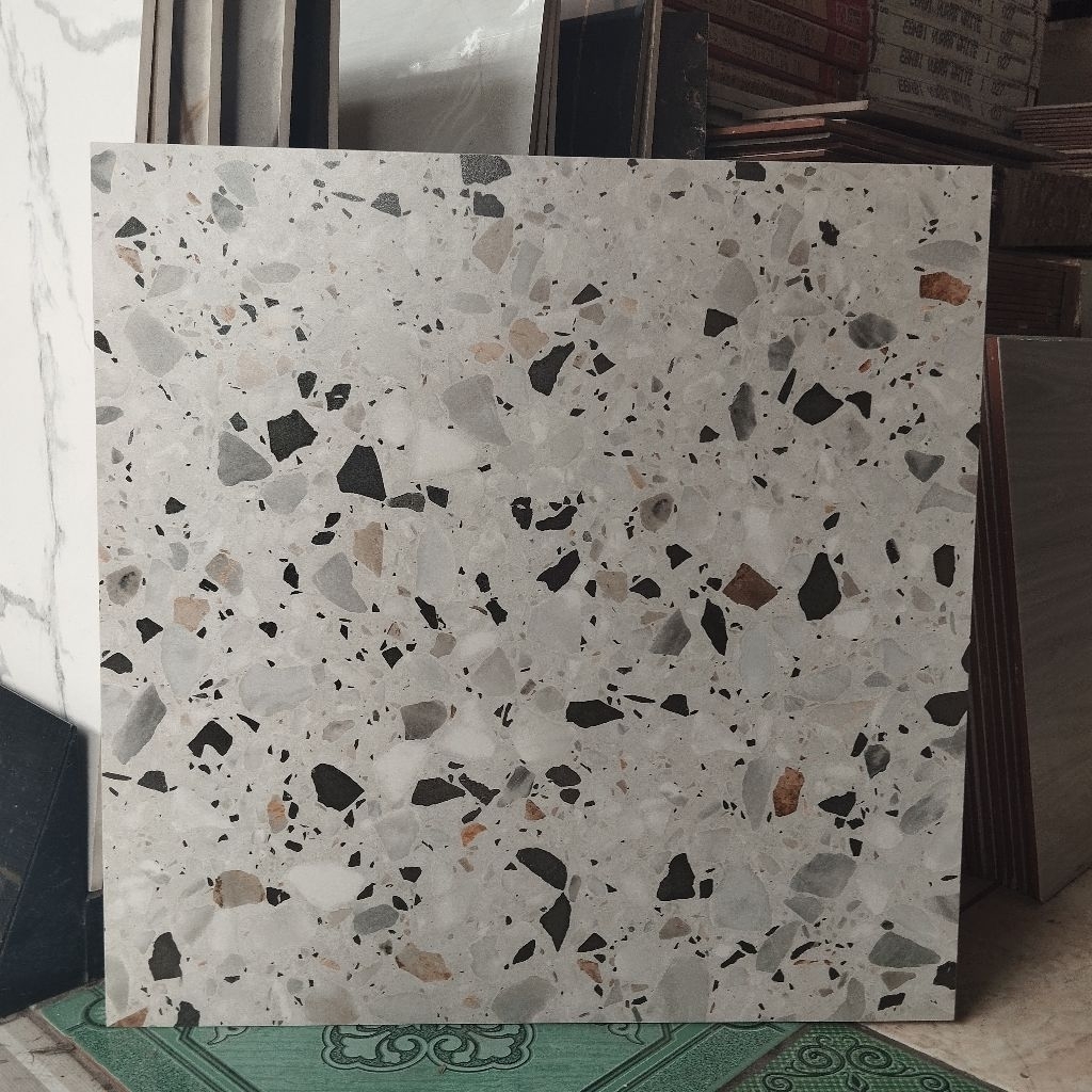 GRANITE LANTAI 60X60 COLORI 1 | TERRAZZO GREY | MATTE | GRANITO