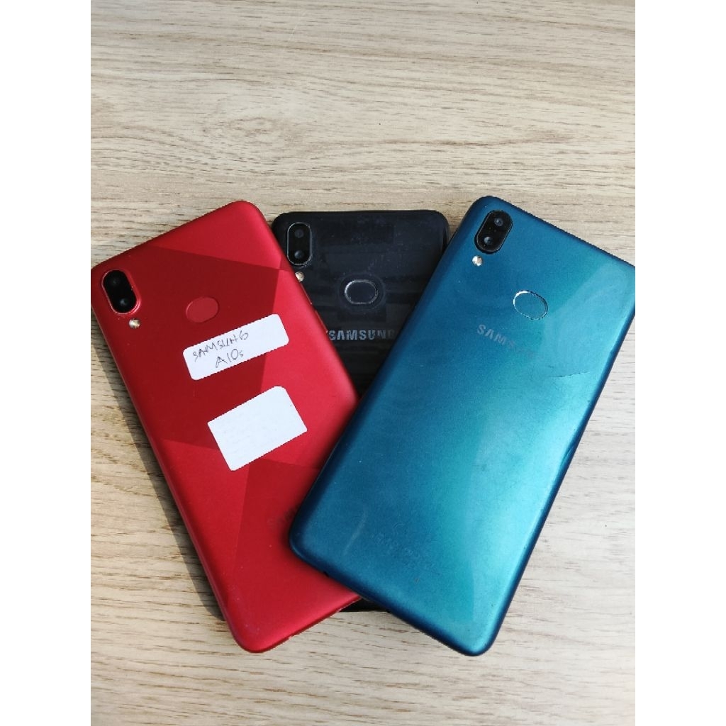 Samsung a10s mesin hidup normal tested bonus unit minus LCD