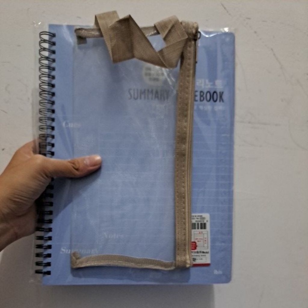 

Cornell Notebook ukuran B5 (bonus tempat pensil) | Baru | Notebook | Buku catatan | Buku rangkuman | Buku Tulis | Buku
