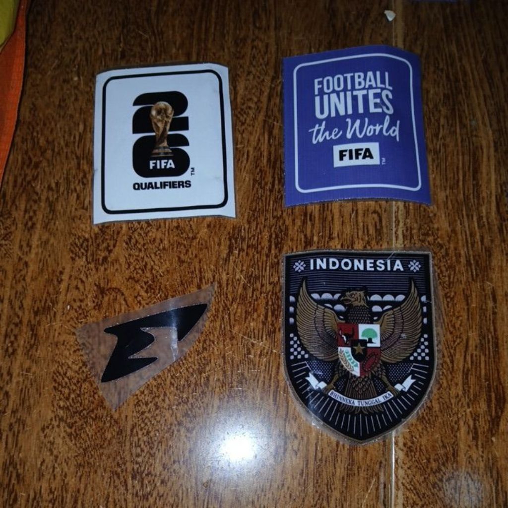 Paket Sablonan Patch Timnas Piala Dunia 2026