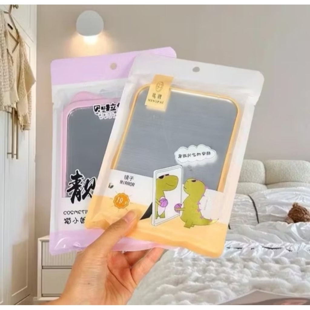 Cermin ala korea-cermin portable-cermin kecil-cermin lucu