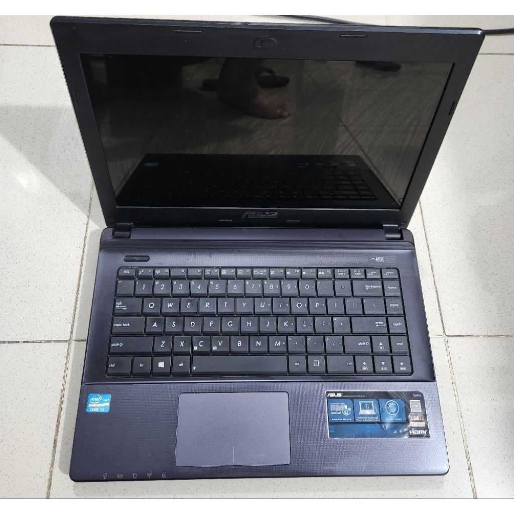 LAPTOP ASUS CORE i3 - 2370M ASUS X45C RAM 6GB SSD 256GB WIN 10 SECOND MULUS