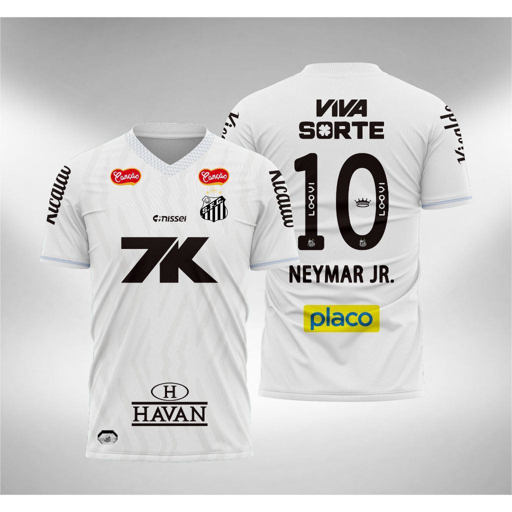 Jersey Santos Neymar Home 2025 2026