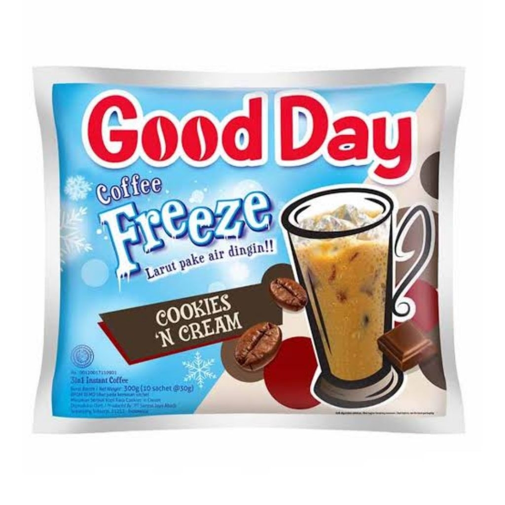 

GOOD DAY COFFEE - 1 DUS 120 Bks COOKIES N CREAM Termurah