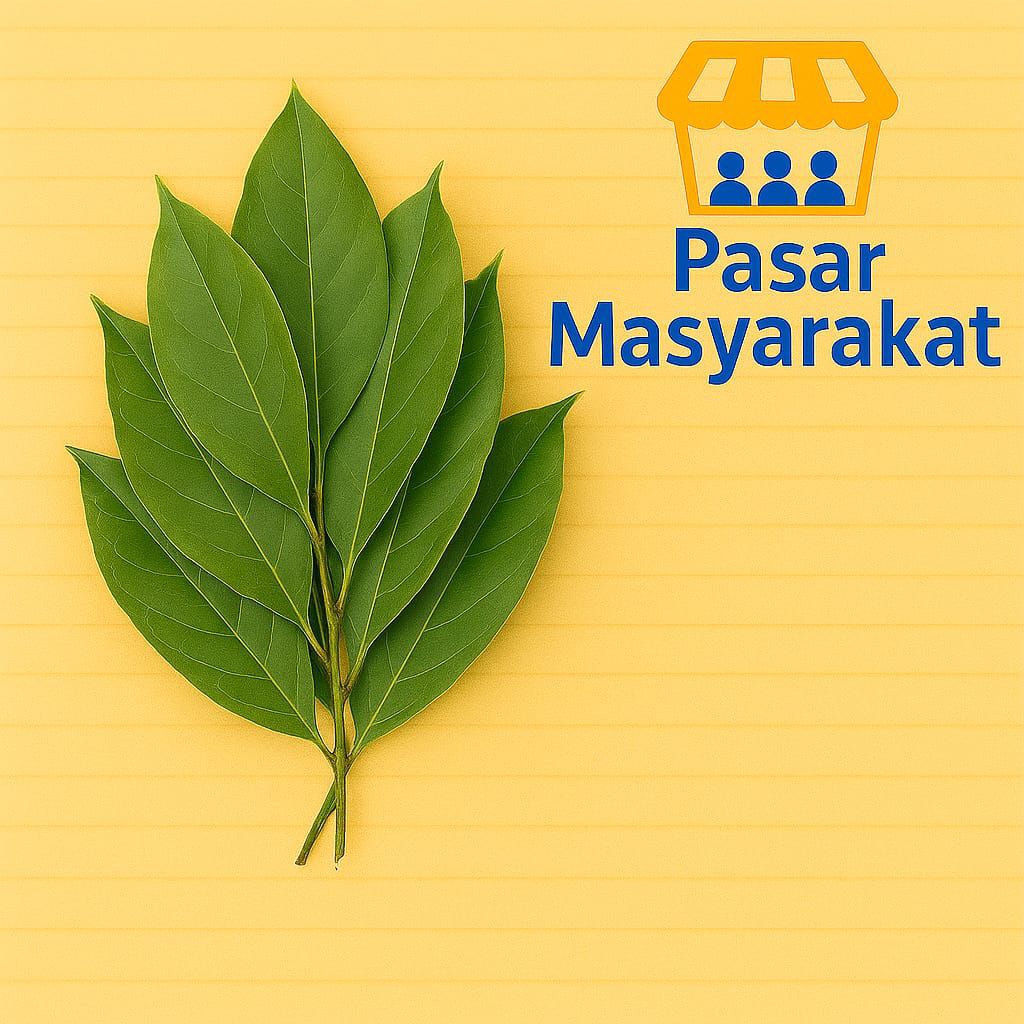 

Daun Salam Bumbu Segar 1 Ikat Pasar.Masyarakat