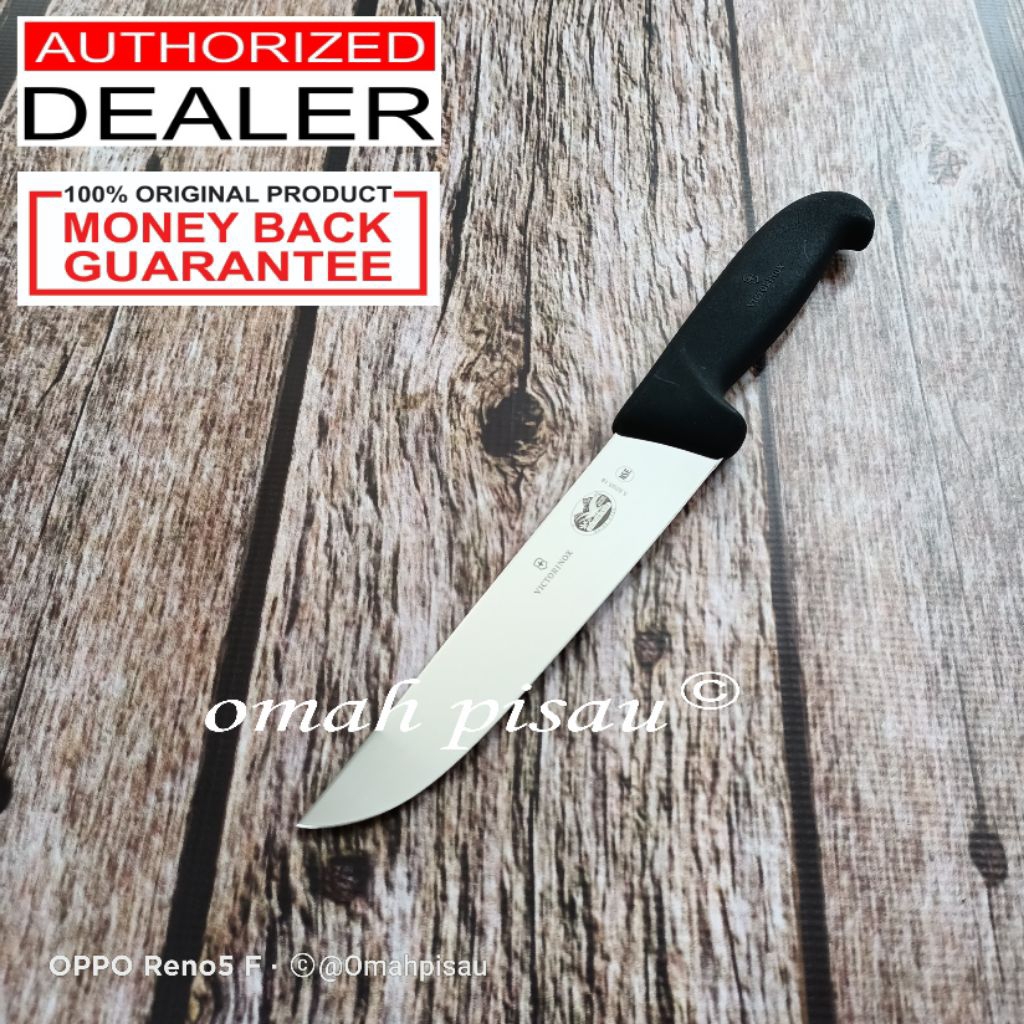 butcher knife victorinox 16 cm 5.5203.16 Straight pisau sembelih original Swiss