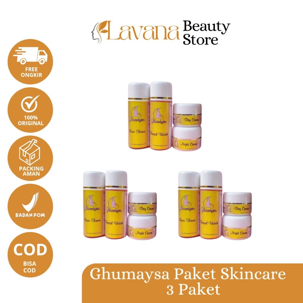 3 Paket Ghumaysa Skincare