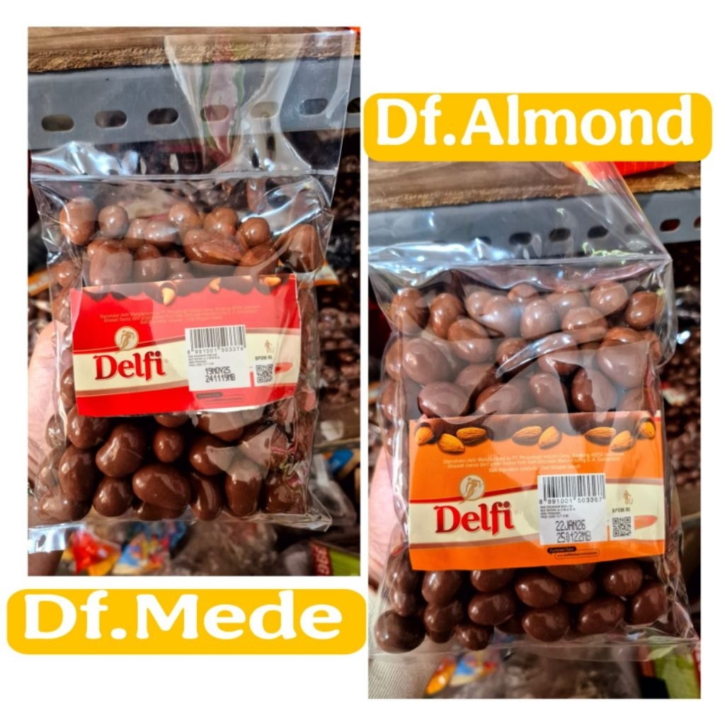 

DELFI ALMOND/DELFI MEDE/COKLAT DELFI/CEMILAN/MAKANAN MANIS