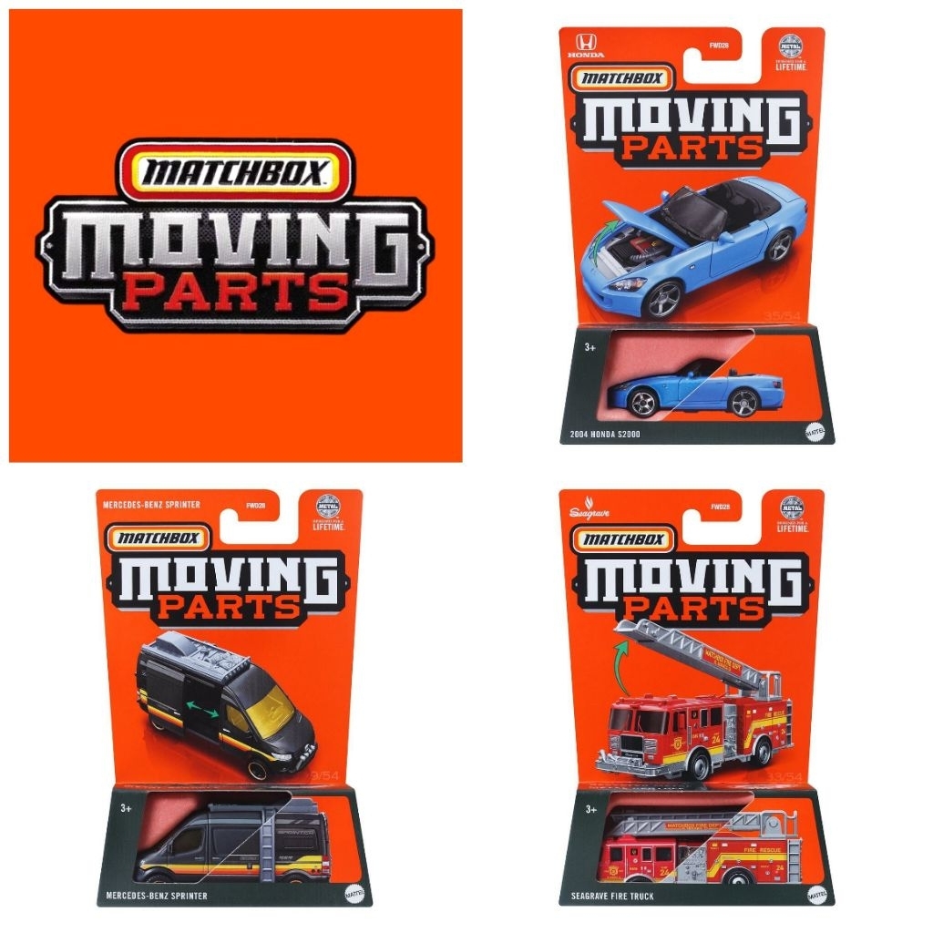 Matchbox Moving Parts