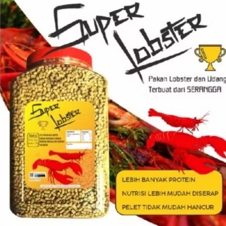 

pakan lobster tenggelam.kmasan realpack 100gr
