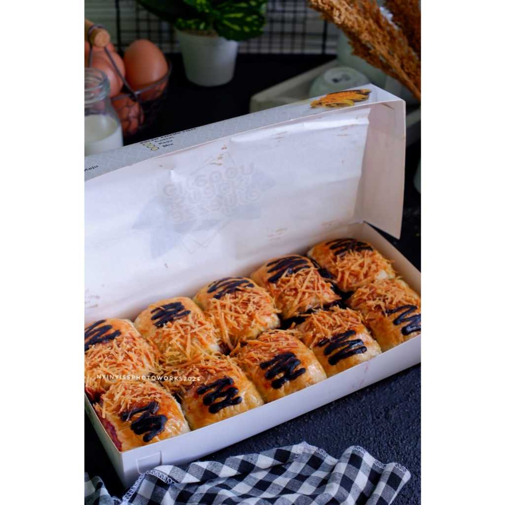 

Bolen Pisang Cokelat Keju Premium Isi 10 Azzahra Snack