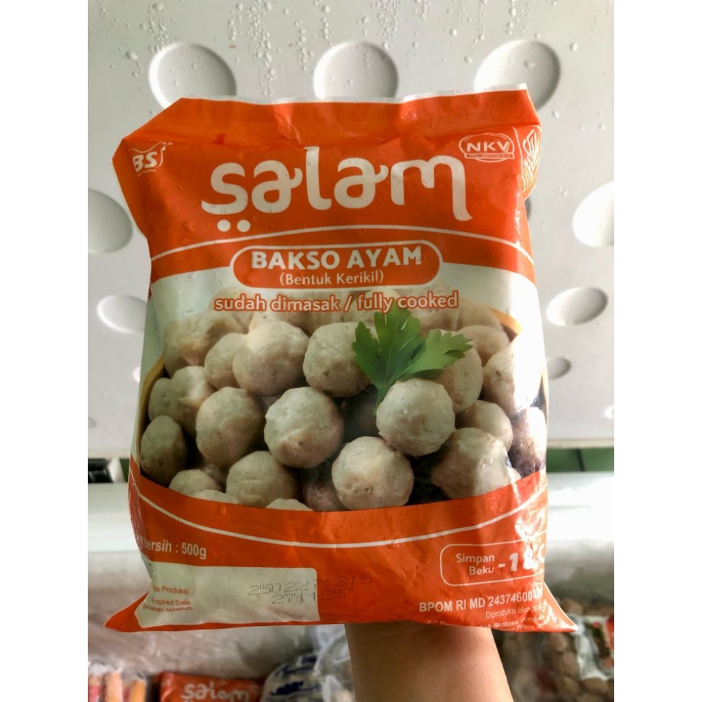 

Salam bakso ayam kerikil 500 gram