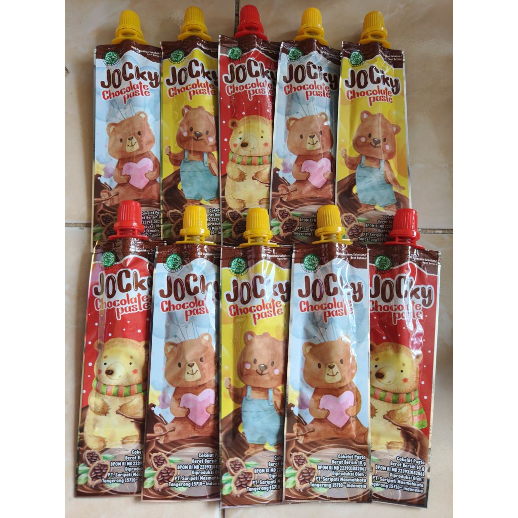 

(15 pcs) JOCKY COKLAT PASTA