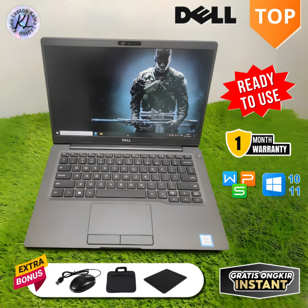 Laptop Dell latitude G3 3300 3310 3380 3500 5420 7300 7320 7400 7373 Slimfit Core i5/i7 GEN 8 Quad C