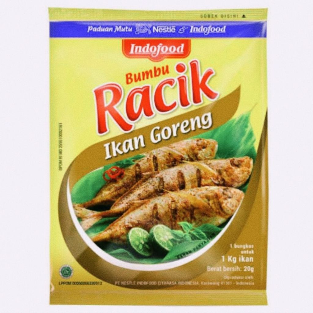 

Racik bumbu ikan goreng 20gr