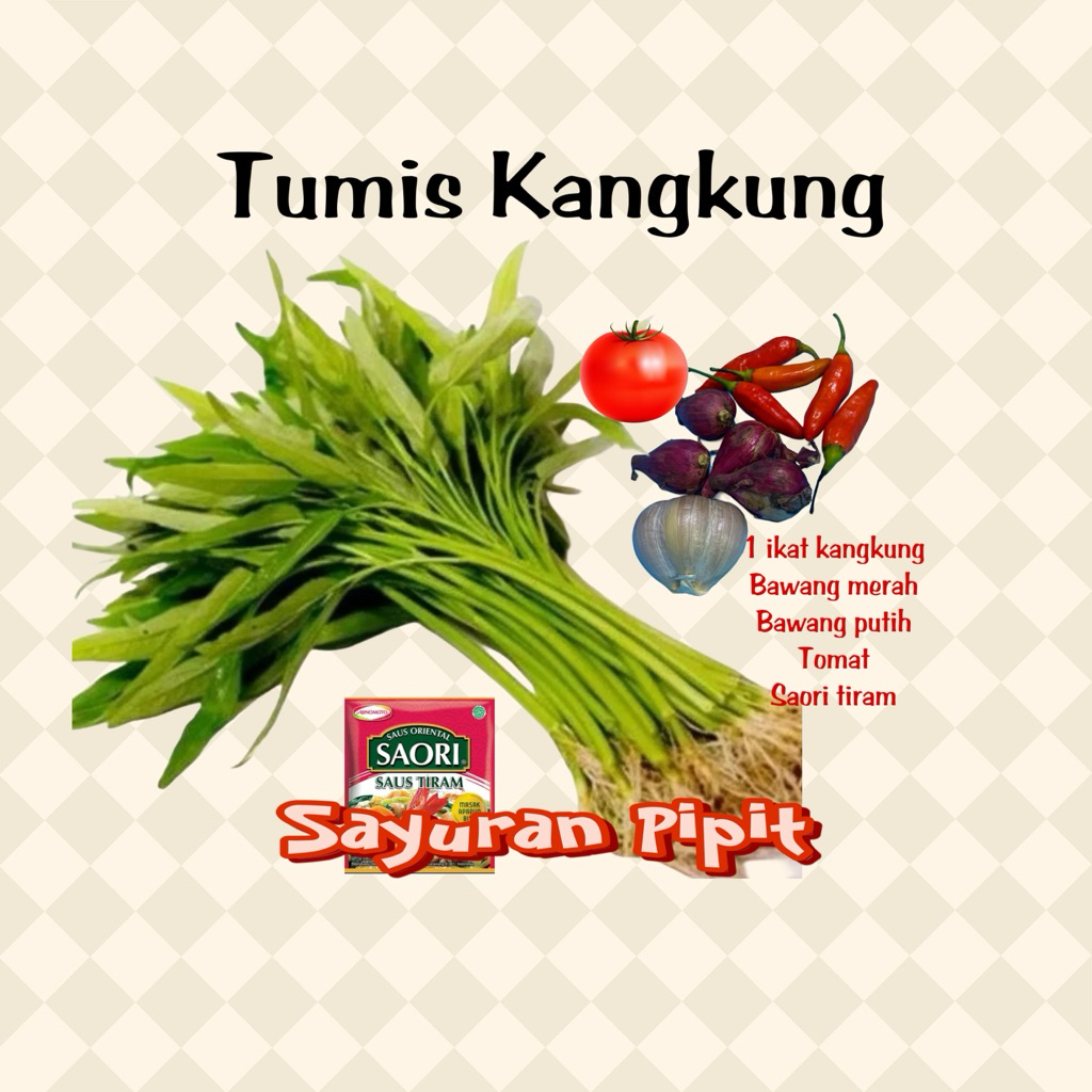 

Paket tumis kangkung
