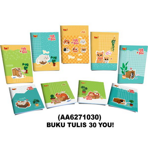 

buku tulis murah YOU! isi 30 1 pack ( 10 pcs)