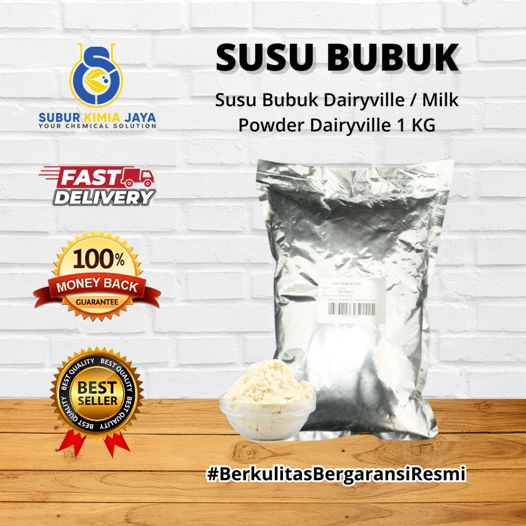 

Susu Bubuk Indomilk Dairyville / Milk Powder Dairyville / Susu Bubuk Dairyville 1 KG