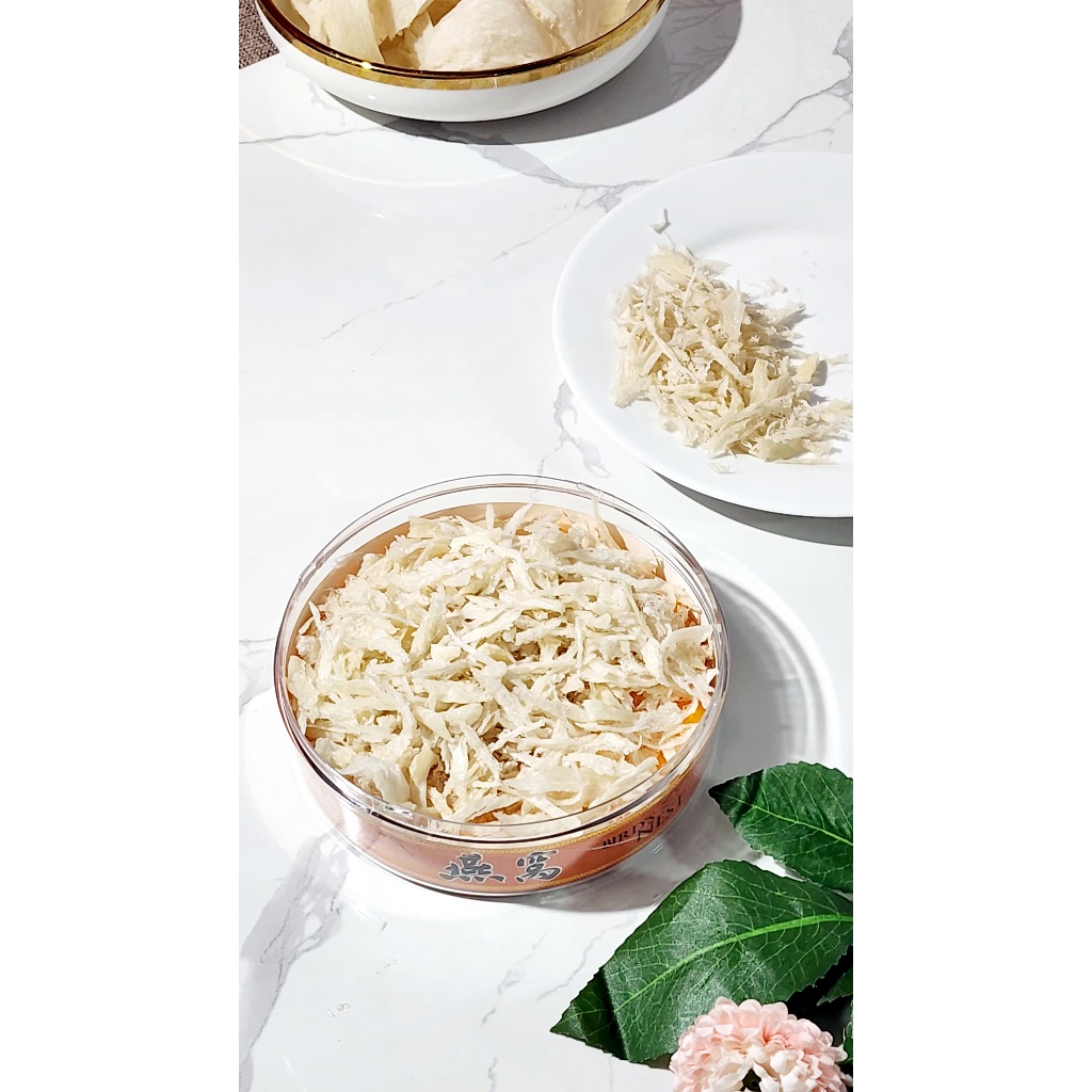 

Sarang Burung Walet HANCURAN TERIAN RONTOK PACK MIKA BULAT PREMIUM