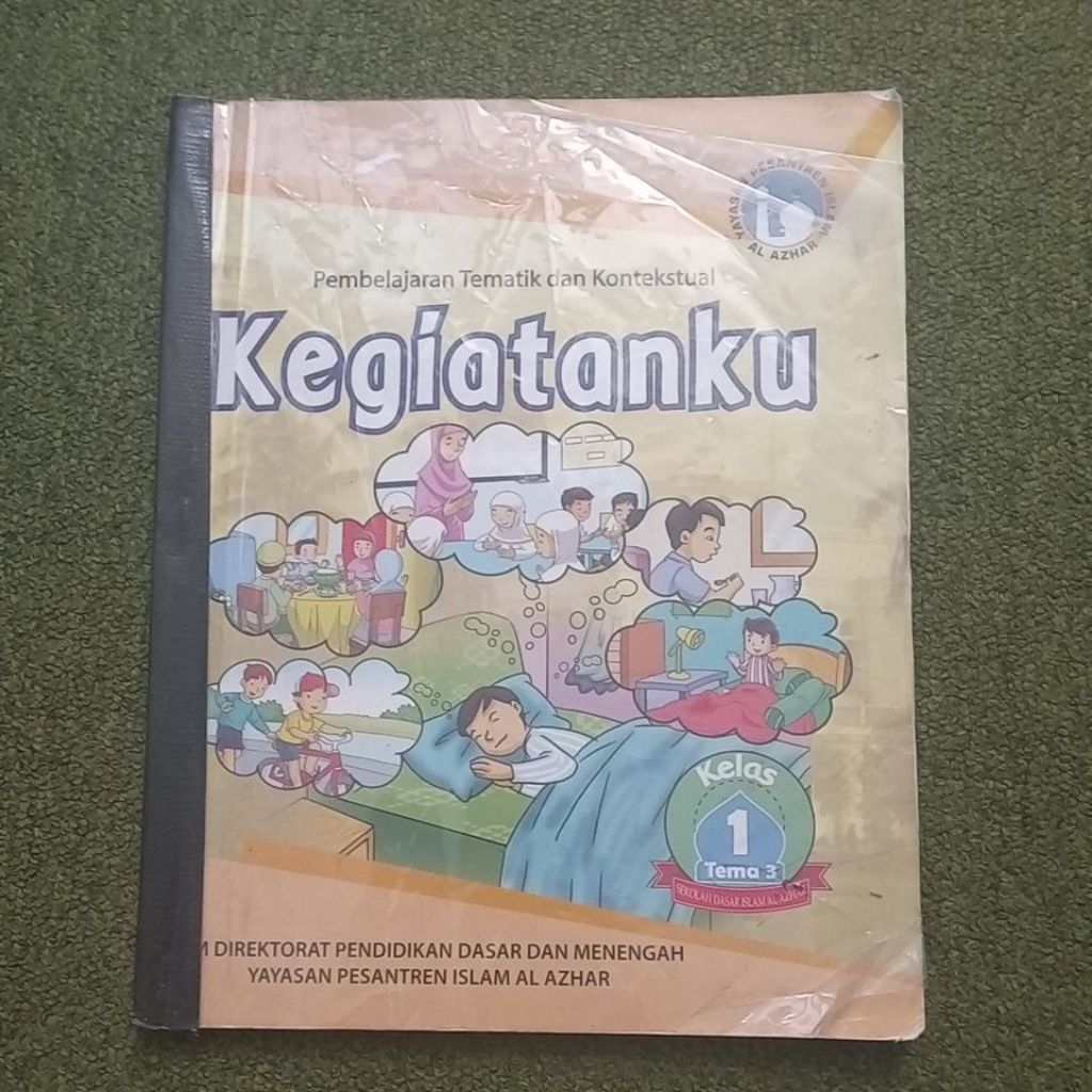 BUKU PELAJARAN KELAS 1 SD/MI TEMA 3