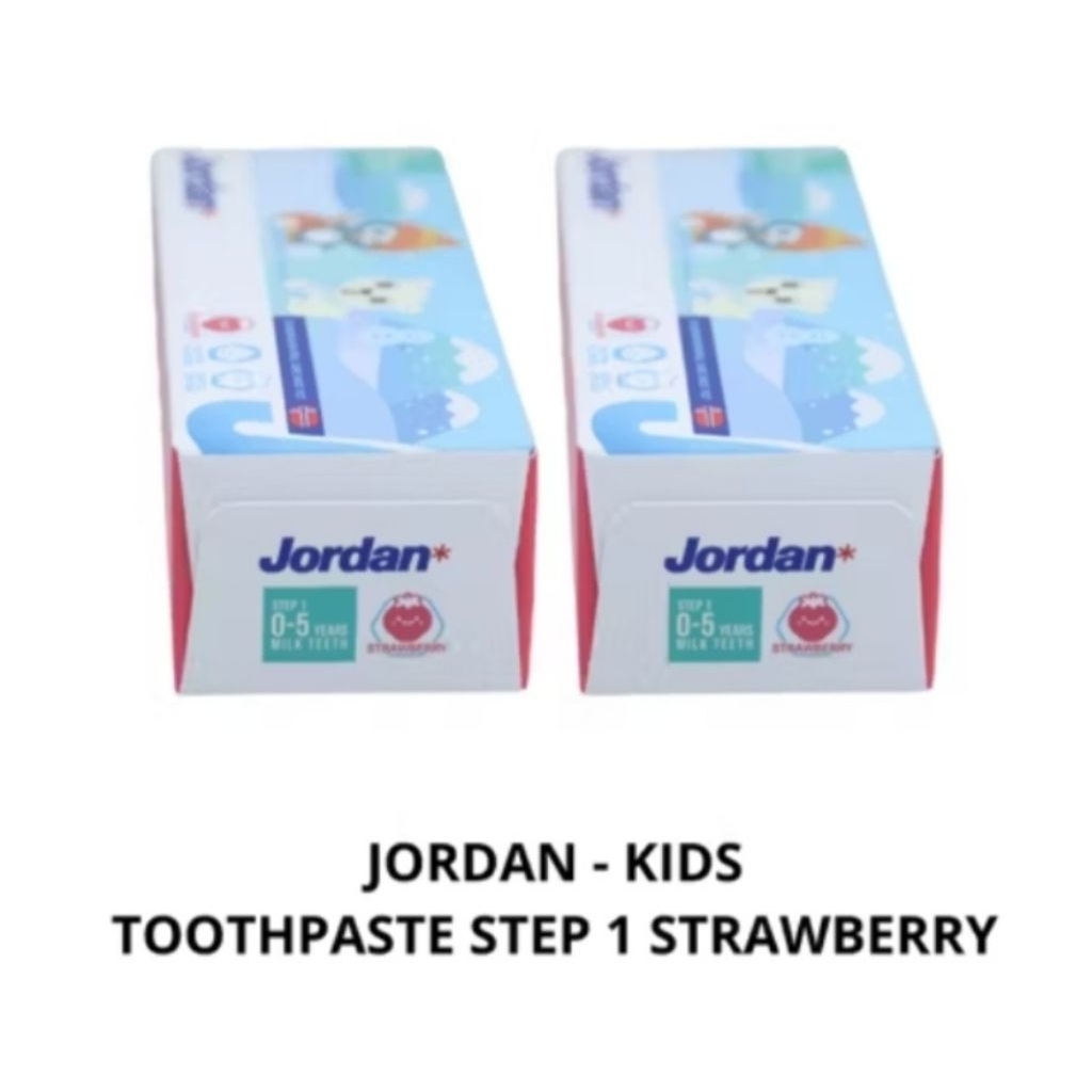 Jordan Kids Toothpaste Step 1 (Strawberry)
