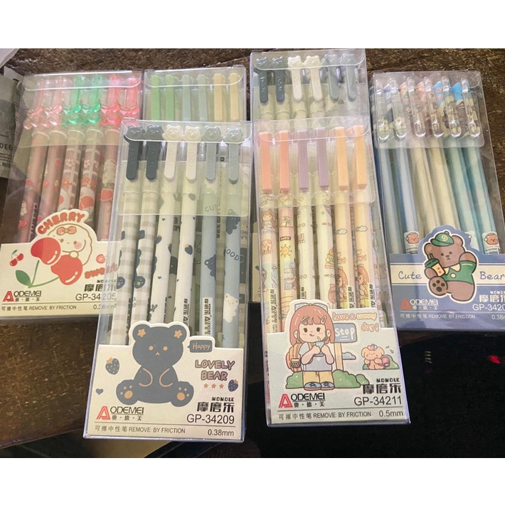 

[200gr] T710 | [1 PACK ISI 12PCS] PEN KARAKTER BISA DIHAPUS / ERASABLE PEN AODEMEI | BOLPOIN [ ISI 12 pcs] JSS