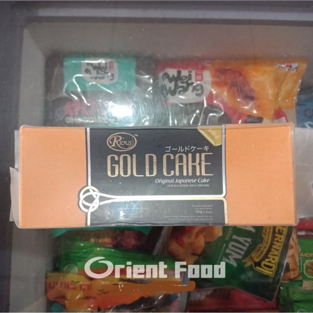 

Goldcake Original Japanese Cake Mini 190gr
