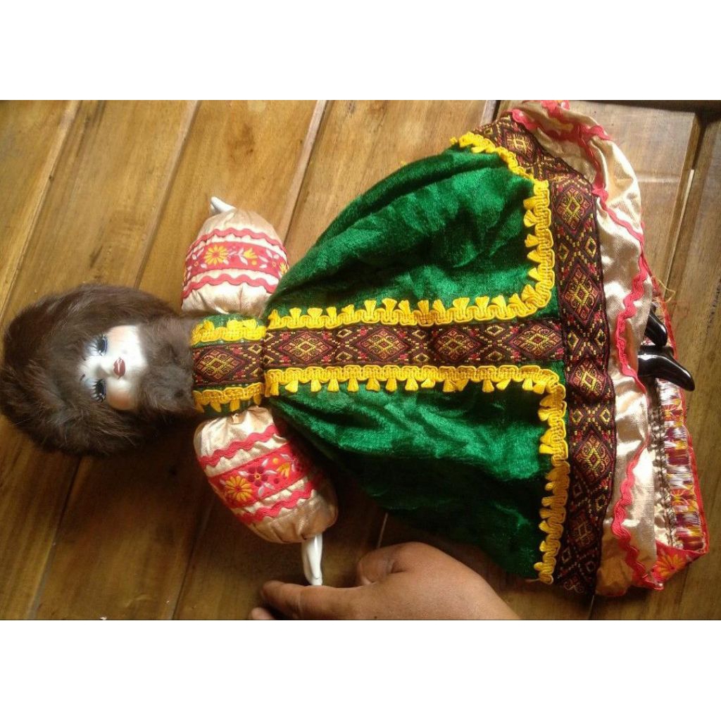 boneka keramik rusia vintage