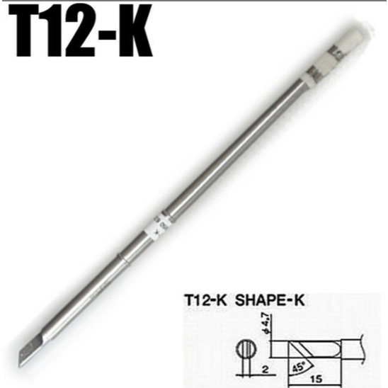 Tip Solder / Mata Solder / Soldering Tip Hakko T12-K