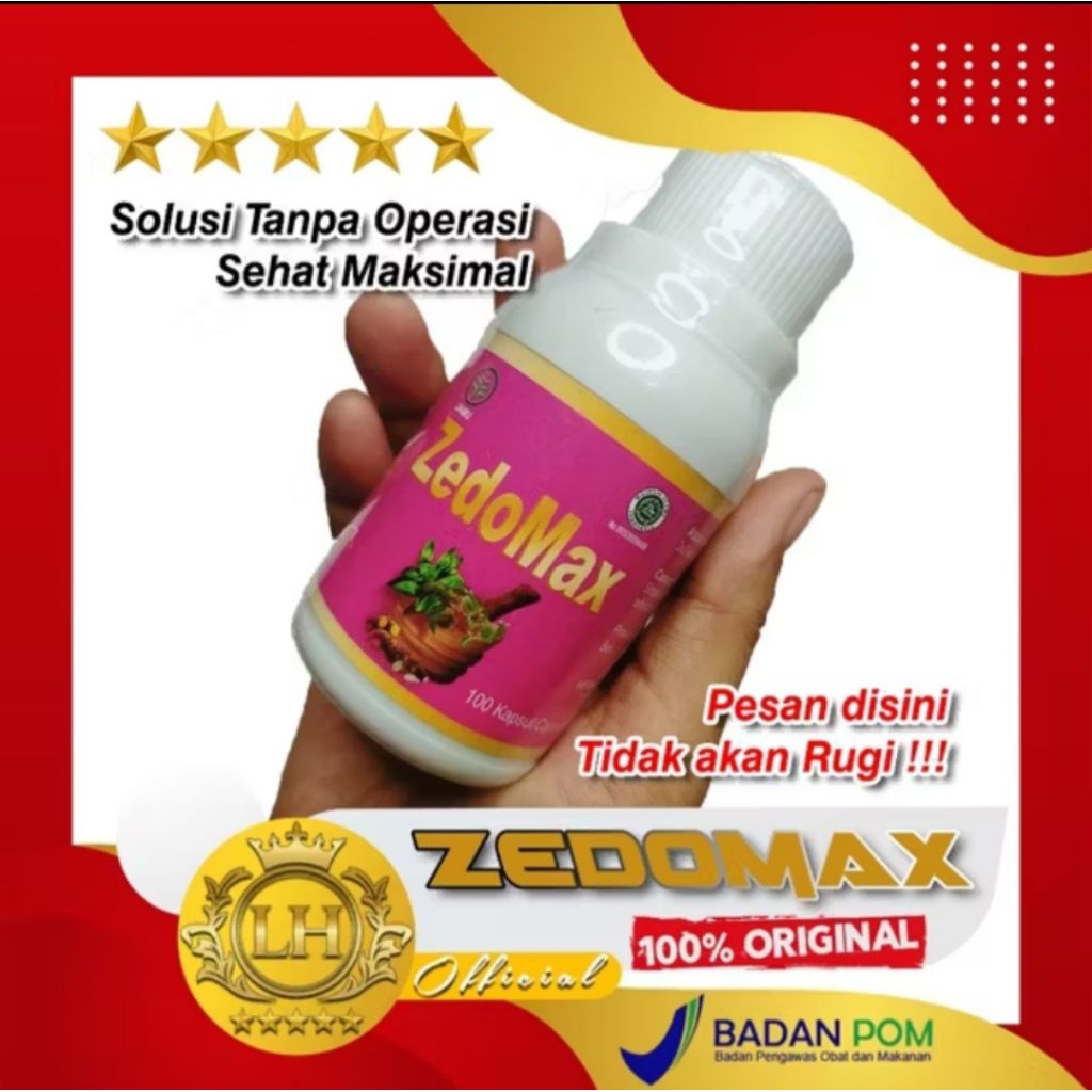 ZEDOMAX Asli Original Herbal Terbaik Mengatasi Penyakit Kanker