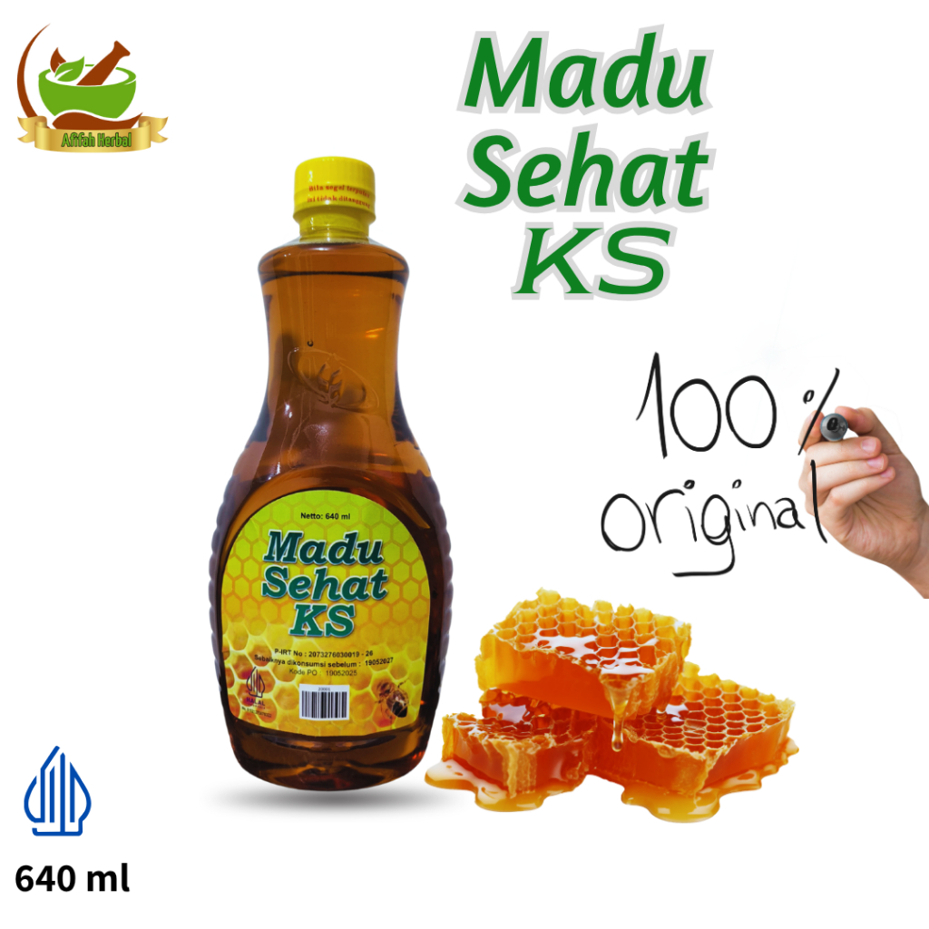 

Madu KS | Madu Sehat KS 640 ml | Beli 3 lebih hemat