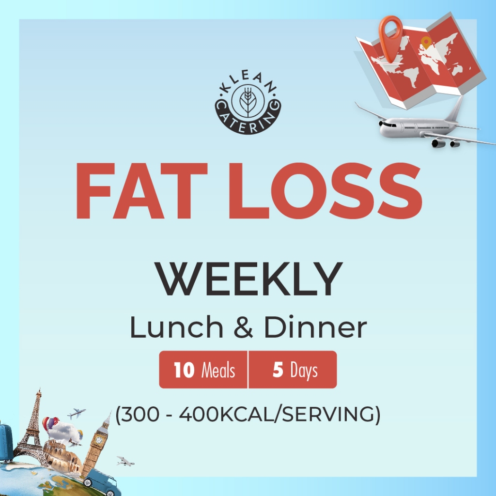 

Klean Fat Loss Diet Catering Sehat - Weekly L & D (10 Meals/5 Days)
