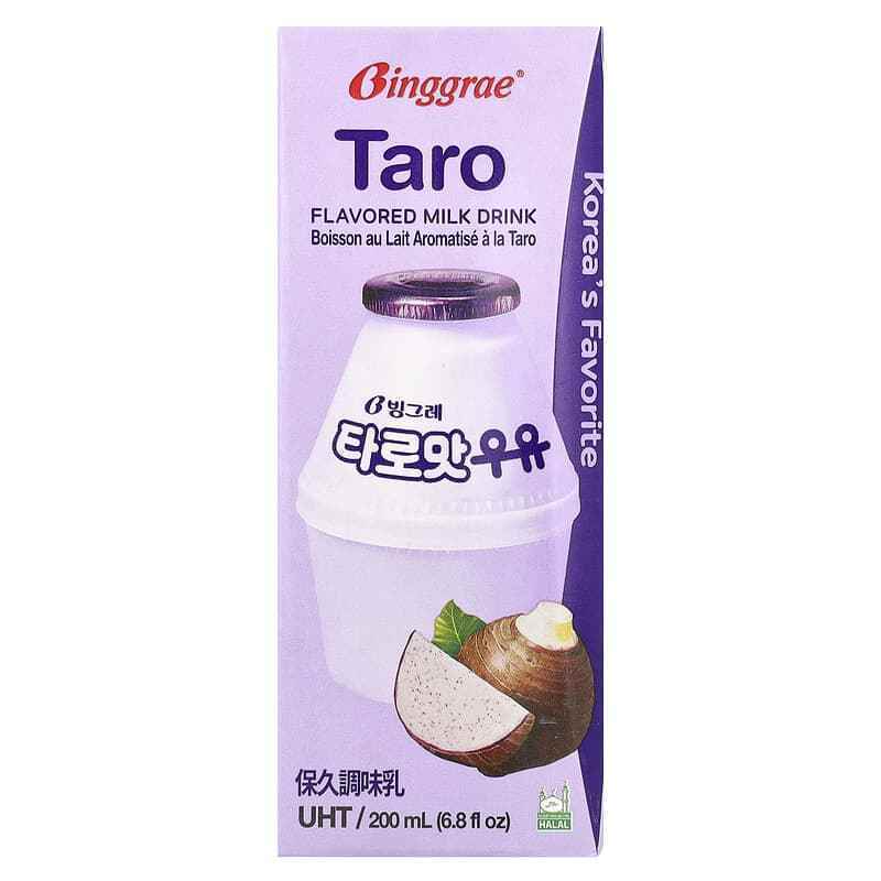 

Binggrae Taro Milk Drink / Susu Taro Korea 200 Ml