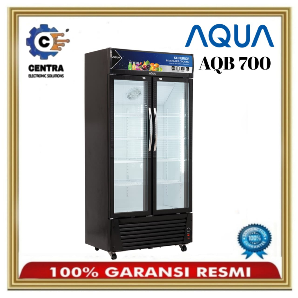 AQUA Showcase 2 Pintu AQB 700 / AQB-700 / AQB700 464 L