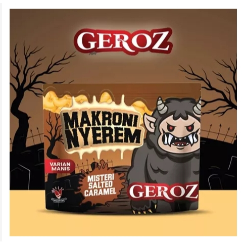 

Geroz Makroni Nyerem Varian Manis Rasa Salted Caramel