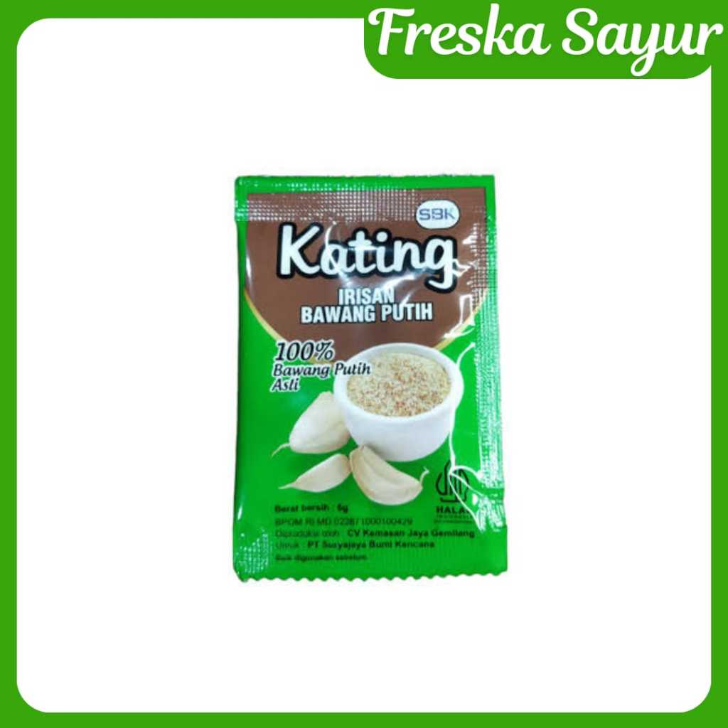 

Kating Irisan Bawang Putih 1 bks